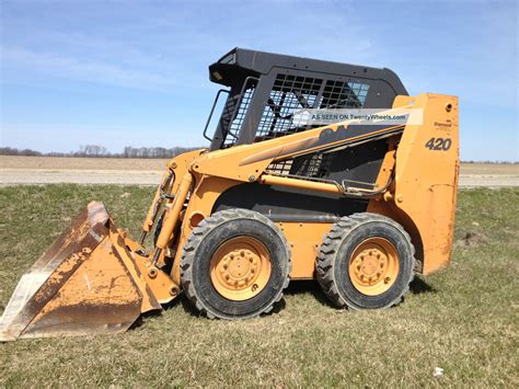 2007 case 420 skid steer specs|case 420 backhoe specs.